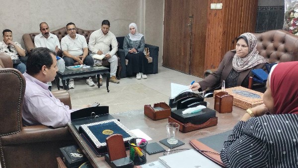 مدير شباب ورياضة القليوبية يبحث مع لجنة الأزمات والكوارث خطة العمل خلال الفترة المقبلة
