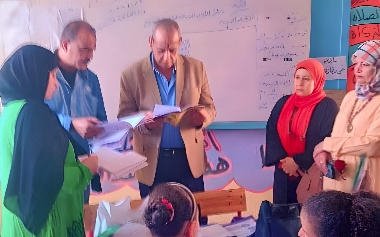 مدير تعليم القليوبية يجري جولة ميدانية بمدارس القناطر الخيرية