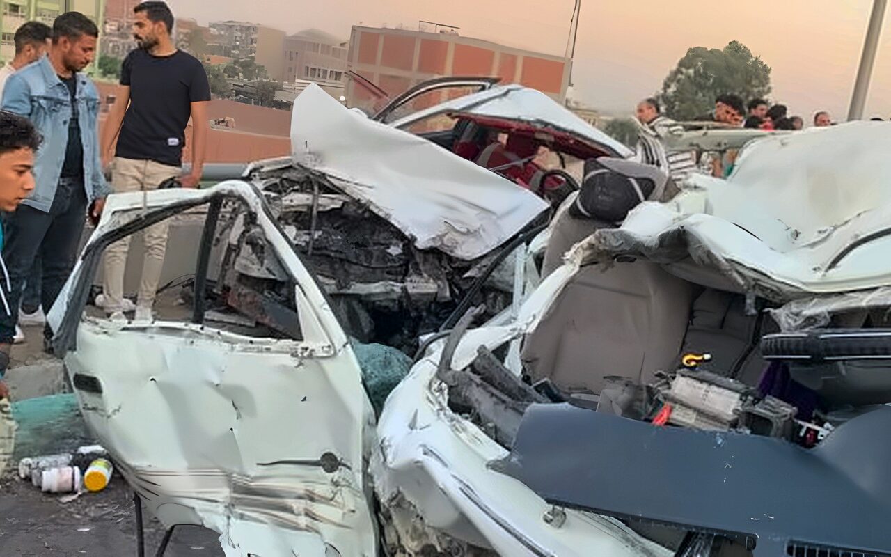 مصرع 2 وإصابة 11 آخرين في حادث مروع على الطريق الزراعي بالقليوبية