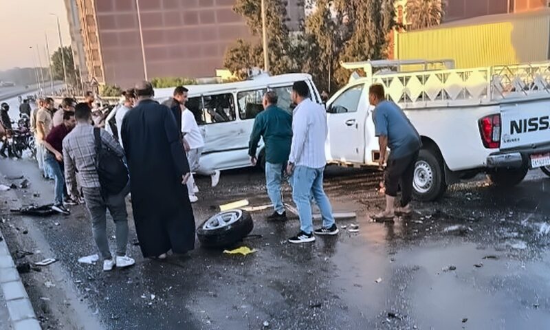 ارتفاع ضحايا حادث الطريق الزراعي السريع بالقليوبية إلى 5 وفيات و12 مصابًا