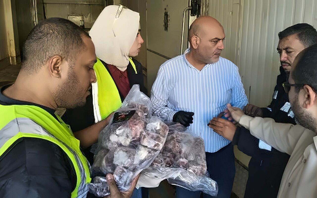 ضبط 2 طن لحوم مجمدة منتهية الصلاحية بالقليوبية