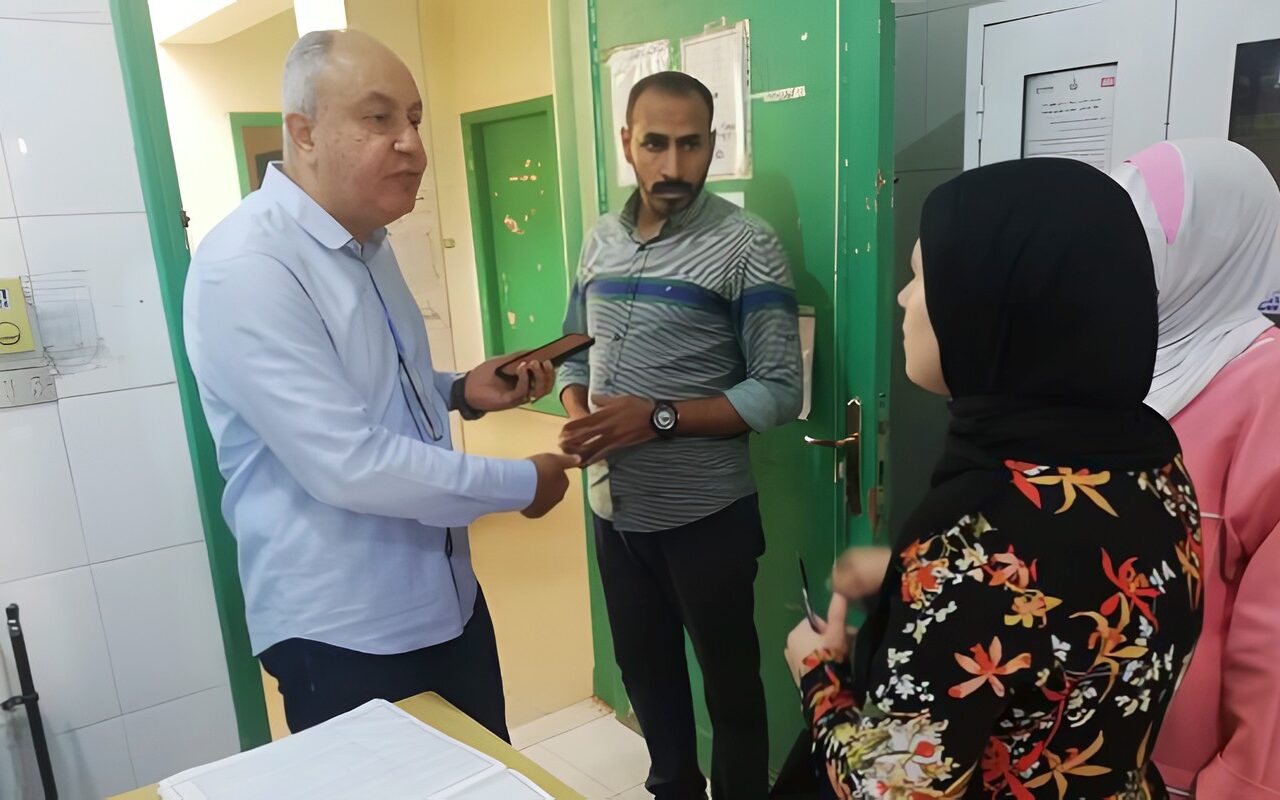 وكيل صحة القليوبية يحيل المقصرين بوحدة عرب شركس بالقناطر الخيرية للتحقيق