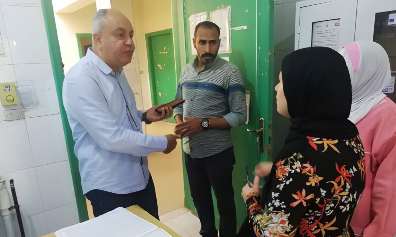 وكيل صحة القليوبية يحيل المقصرين بوحدة عرب شركس بالقناطر الخيرية للتحقيق