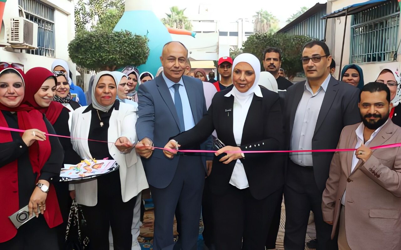 انطلاق الحملة القومية للتطعيم ضد الحصبة والحصبة الألمانية بالقليوبية  انتظام العمل بالمواقع المستهدفة