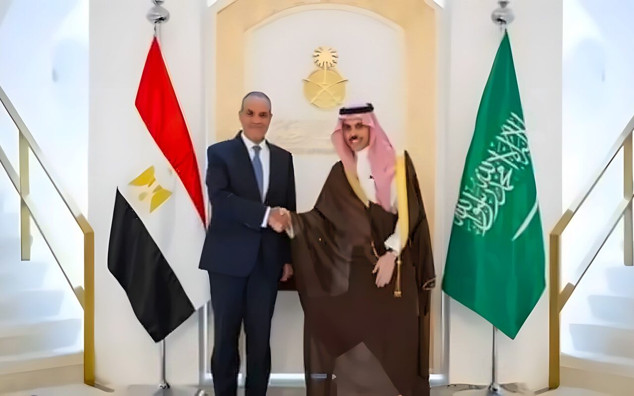وزير الخارجية المصري يبحث مع نظيره السعودي الاعتداءات الأخيرة ويؤكد تضامن مصر الكامل مع المملكة