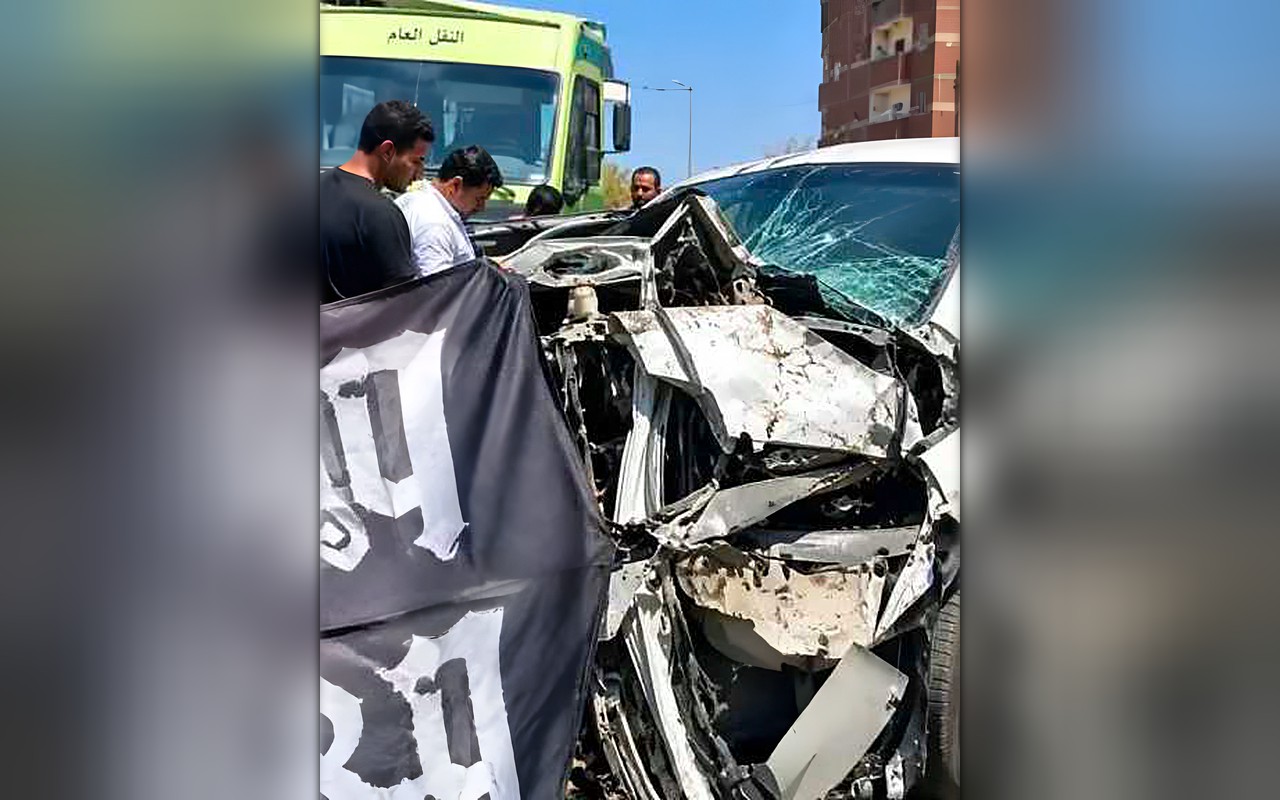 وفاة شخصين وإصابة 12 آخرين في حادث تصادم بالسنبلاوين في الدقهلية