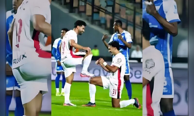 رئيس أركان الجيش الرواندي يحفز لاعبيه قبل مواجهة الزمالك في دوري أبطال أفريقيا
