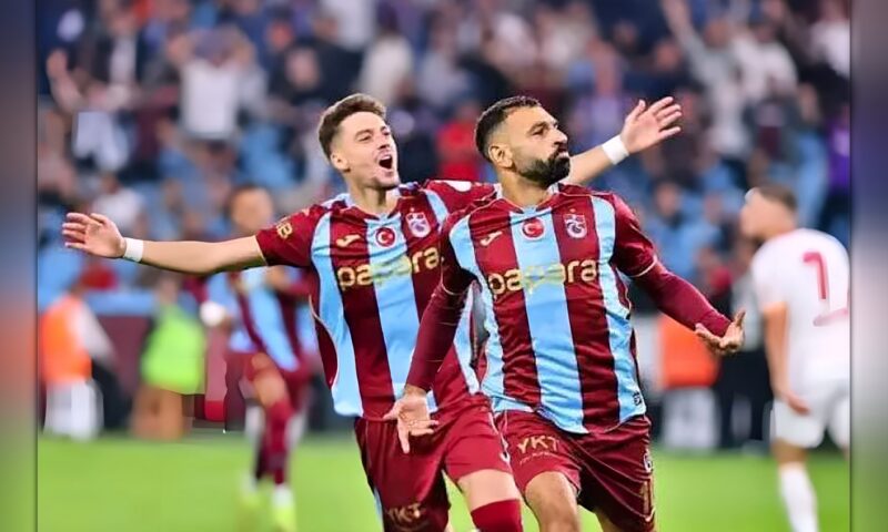 محمد صلاح يسجل في فوز طرابزون سبور على بشكتاش بثنائية في الدوري التركي