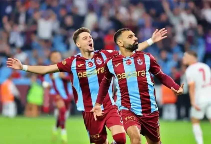 محمد صلاح يسجل في فوز طرابزون سبور على بشكتاش بثنائية في الدوري التركي