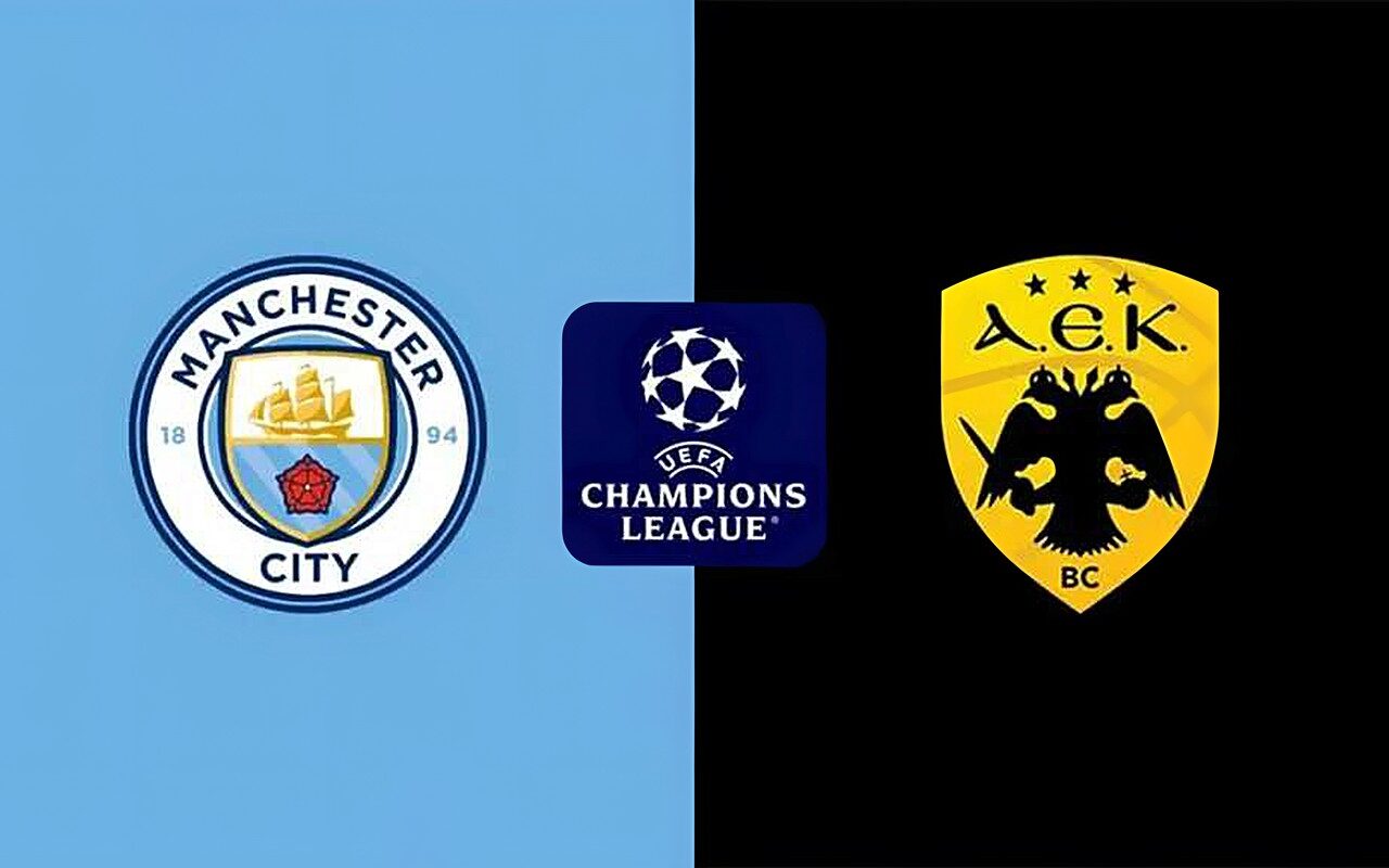 موعد مباراة مانشستر سيتي وآيك أثينا اليوم والقنوات الناقلة في دوري أبطال أوروبا