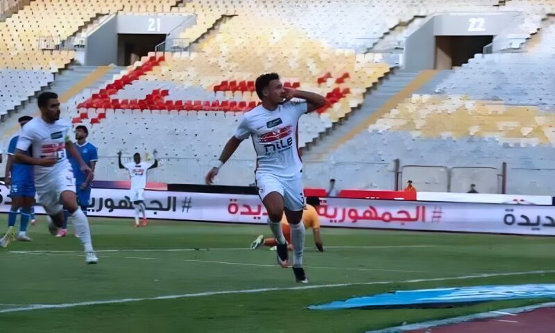 الزمالك يضرب بترول أسيوط بهدف أبيض في برج العرب