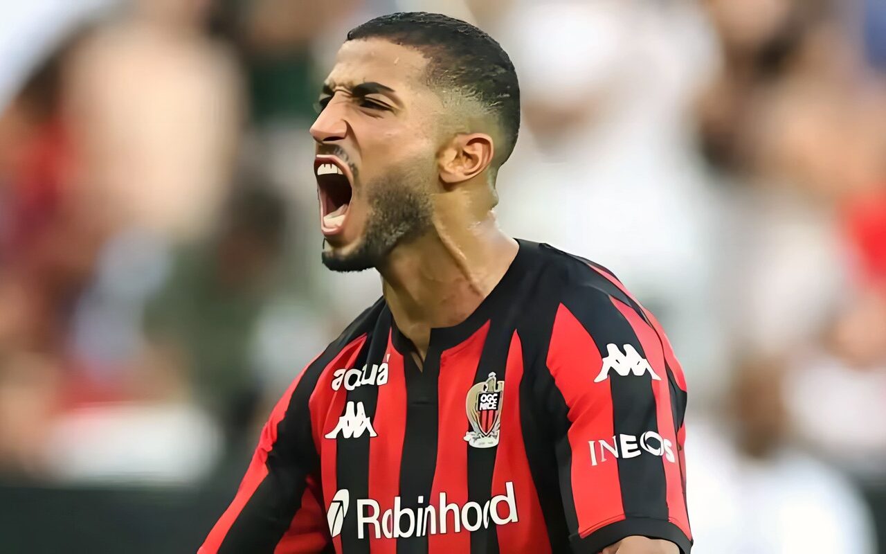محمد عبد المنعم ضمن قائمة نيس لمواجهة بريست في الدوري الفرنسي