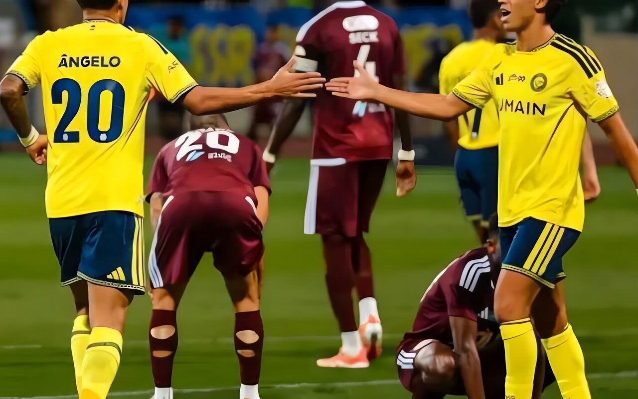 النصر يهزم الفيصلي بثلاثية ويواصل مطاردة صدارة الدوري السعودي