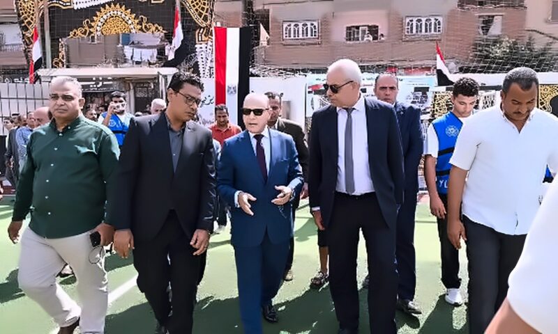 إحلال وتجديد.. محافظ الغربية يفتتح الملعب الخماسي بمركز شباب قرية ميت يزيد