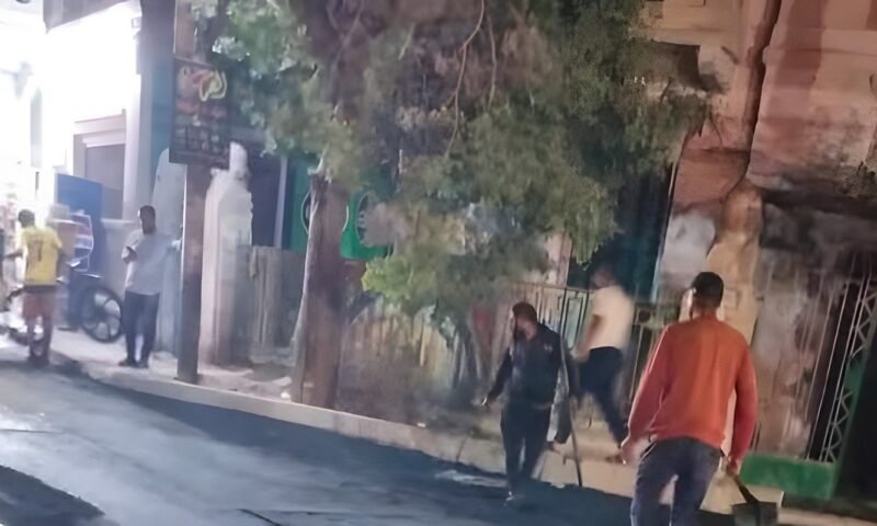 بدء تنفيذ الطبقة السطحية بالقطاع الأخير من شارع الجلاء.. ومحافظ الغربية يشدد على الالتزام بالمواصفات الفنية ومعايير الجودة
