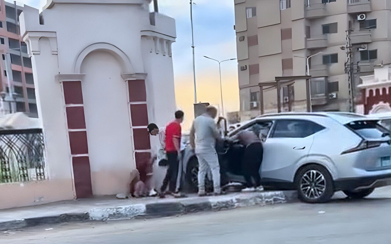 لحظات من الرعب.. ضبط سيدة قادت سيارة برعونة ودهست أفراد أسرة بطنطا