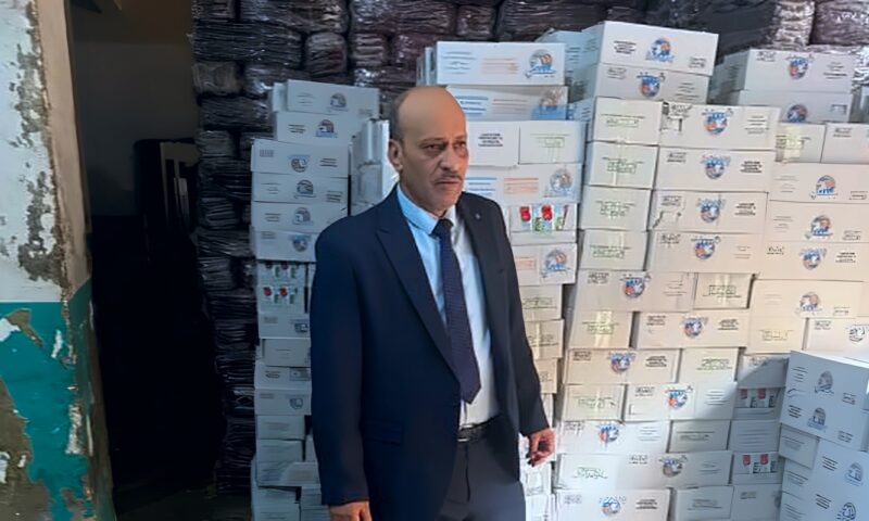 الغربية: ضبط 8,100 عبوة جبنة تموينية مدعمة قبل بيعها و7 أطنان ملح مجهول المصدر