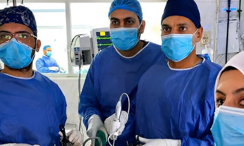 إنجاز طبي ..استئصال ورم خبيث بالغدد الليمفاوية لسيدة داخل مركز أورام طنطا فى جراحة دقيقة بالمنظار
