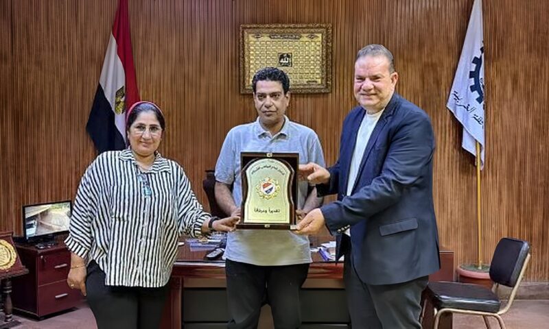 الاتحاد الرياضي للشركات يكرّم وكيل وزارة الشباب والرياضة بالغربية