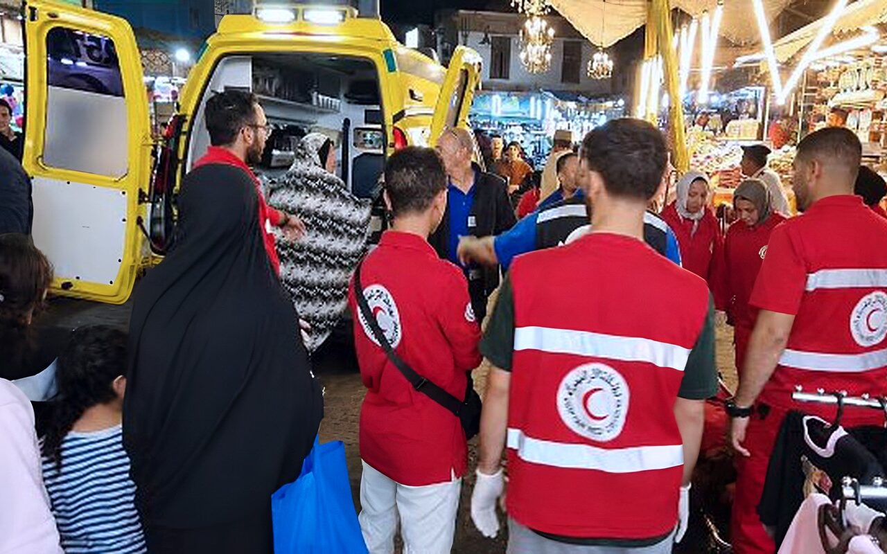 الهلال الأحمر ينقل أول حالة ولادة خلال احتفالات مولد السيد البدوي