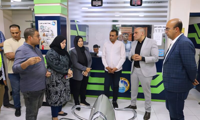 رئيس مياه الغربية يتفقد فرع الشركة ببسيون ويتابع مستوى الخدمات ويُسلّم شهادة الاعتماد لمعمل الفرع