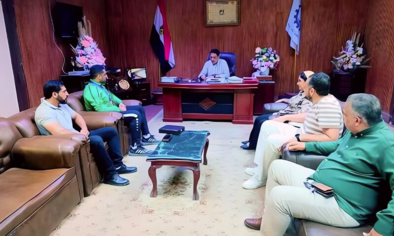 بعد برونزية العالم في الأردن.. تكريم بطل المصارعة حسام ماضي بالغربية