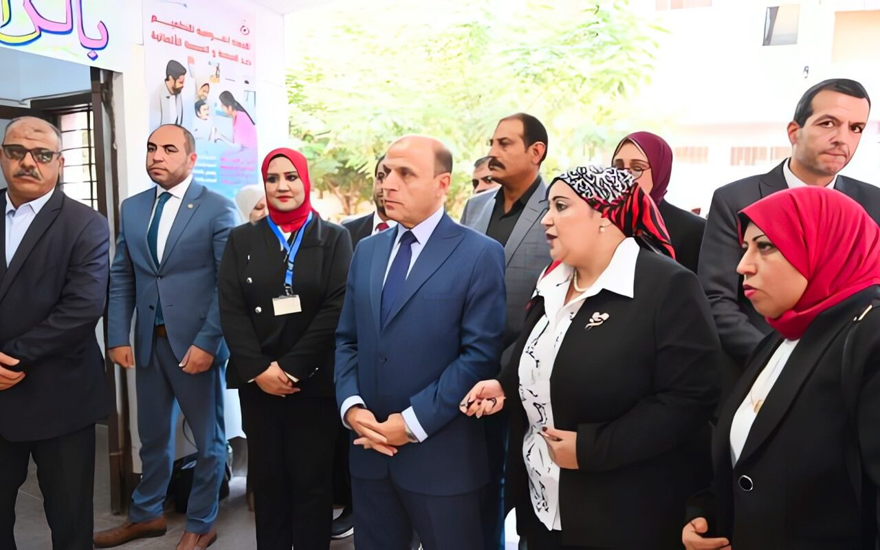 محافظ الغربية يشهد انطلاق الحملة القومية للتطعيم ضد الحصبة والحصبة الألمانية .. صور