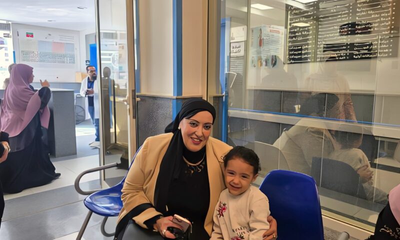 وكيل  صحة الغربية تتفقد أعمال الحملة القومية للتطعيم ضد الحصبة والحصبة الألمانية بوحدة نهطاي والإدارة الصحية بزفتى
