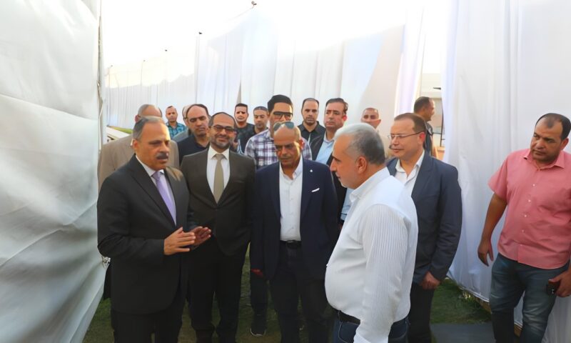 محافظ الشرقية يتفقد التجهيزات النهائية لمهرجان الخيول العربية بالعاشر من رمضان
