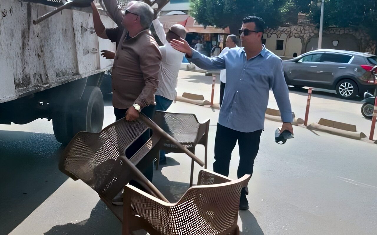 حملات مكبرة لإزالة الإشغالات والتعديات بشوارع الشرقية وإعادة الانضباط المروري