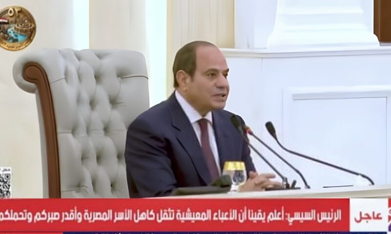 الرئيس السيسي: بناء الأوطان أمانة ومسئولية سنسأل عنها أمام الله