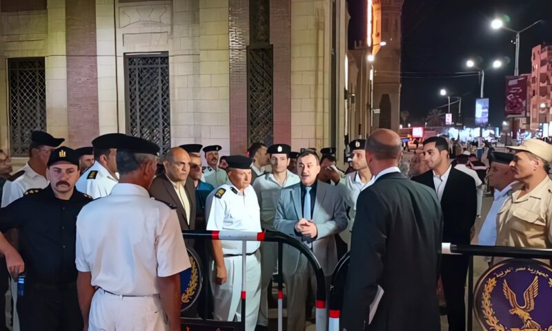 مدير أمن كفر الشيخ يتفقد الخدمات بمولد سيدي إبراهيم الدسوقي.. صور
