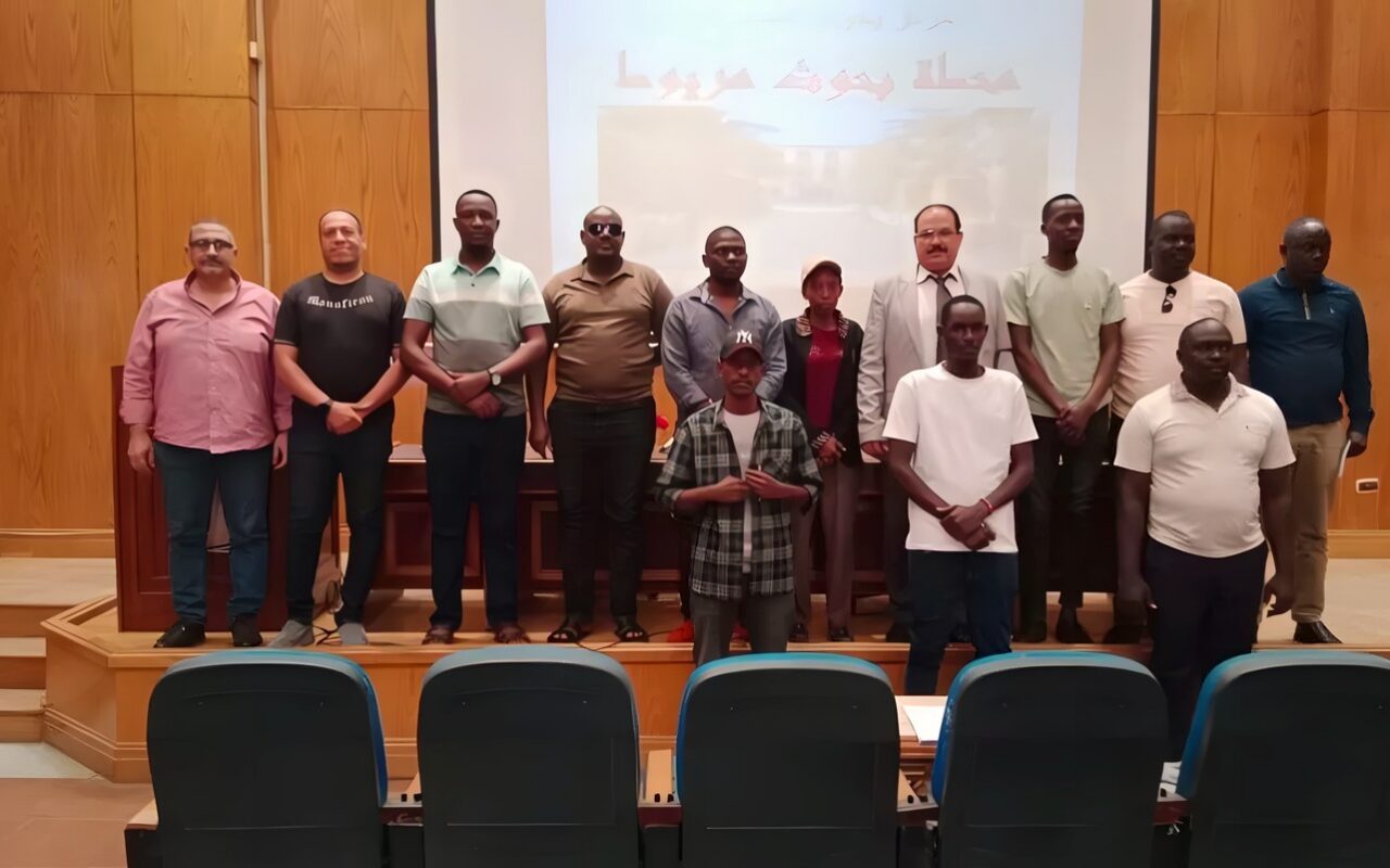 بحوث الصحراء يدرب وفدًا أوغنديًا على الإنتاج النباتي والحيواني بمريوط