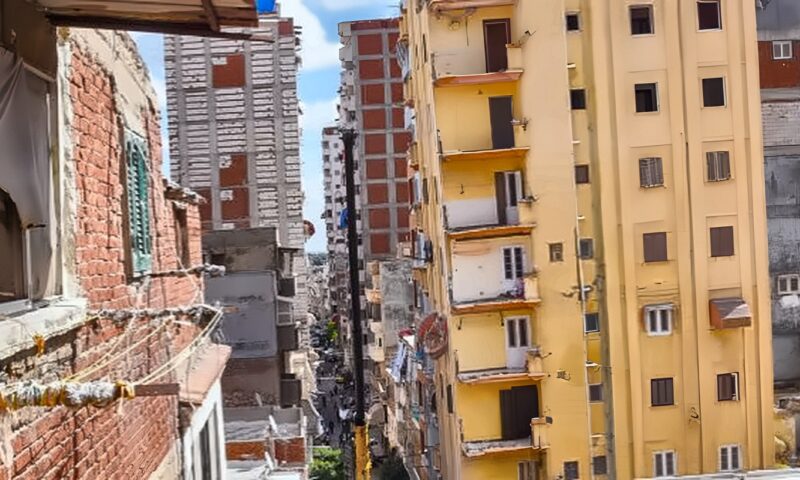 إجراءات عاجلة من محافظة الإسكندرية لإنقاذ سكان العقار المائل بلامبروزو
