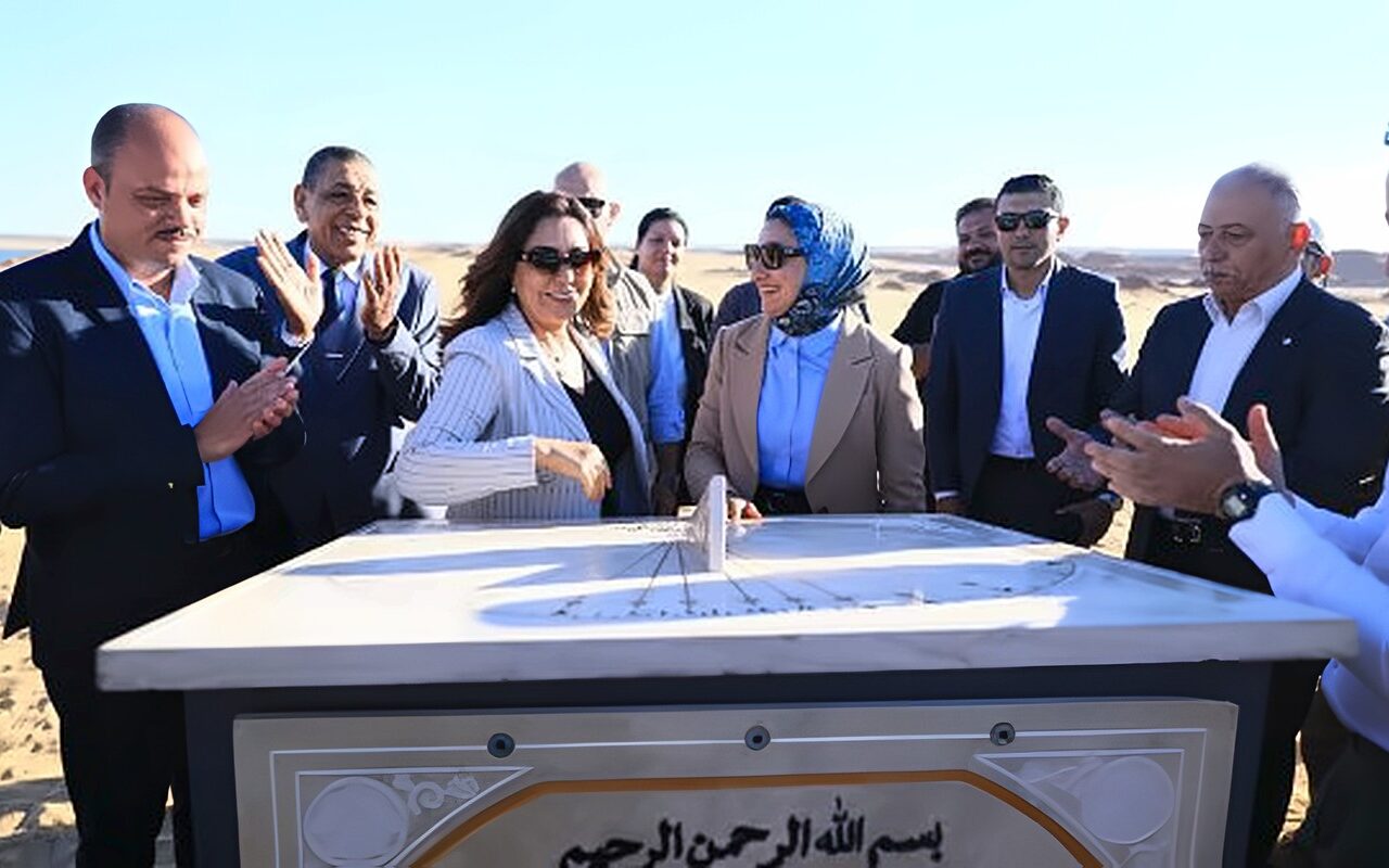 وضع حجر الأساس لمشروع تطوير بحيرة موط والغابة الشجرية بالداخلة