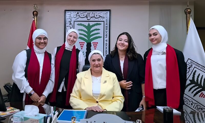 لفتة إنسانية.. الطفولة والأمومة يتيح رئاسته لـ 4 فتيات متميزات في يومهن العالمي