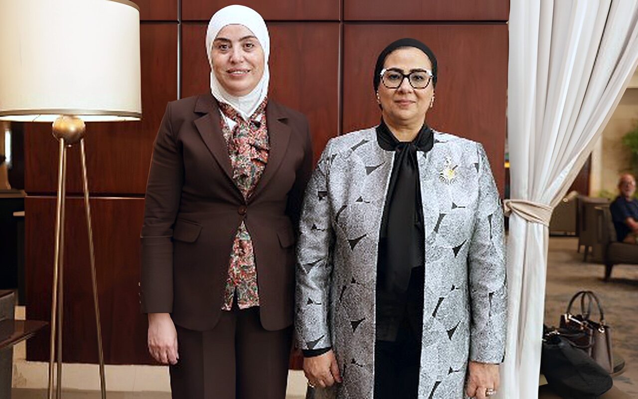 المستشارة أمل عمار تلتقي وزيرة التنمية الاجتماعية الأردنية لبحث تعزيز التعاون الثنائي في مجالات تمكين المرأة
