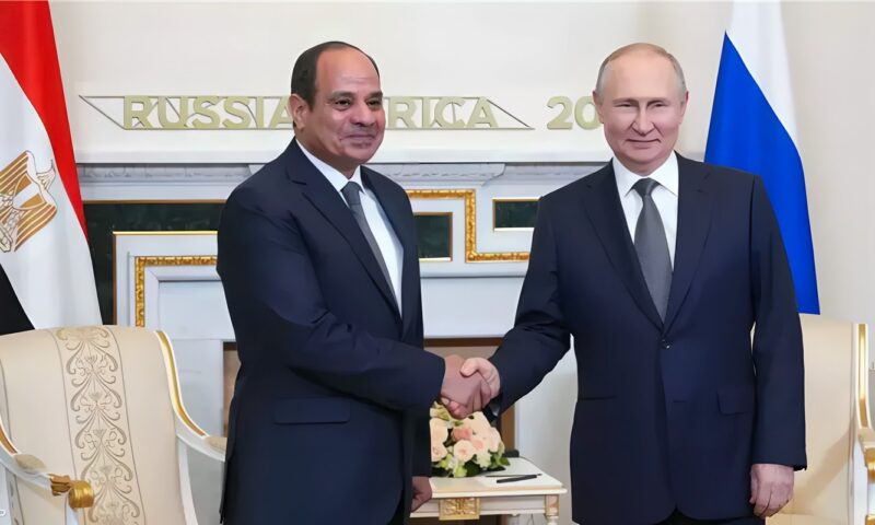 السيسي يدشن صفحة جديدة في الشراكة الاستراتيجية المصرية الروسية