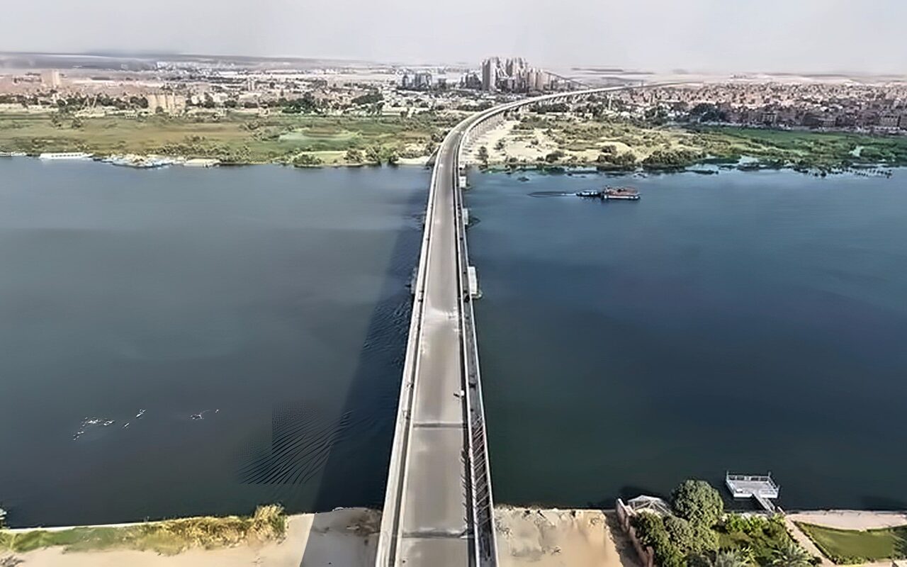 استعدادات تركيب السكة، تفاصيل أول كوبري مخصص للقطار السريع فوق النيل بحلوان