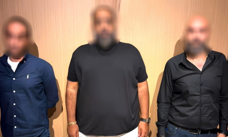 وصول إسماعيل دولار و4 آخرين للمحكمة في قضية البلطجة بالمقطم