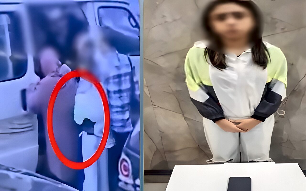 القبض على فتاة سرقت هاتف محمول من سيدة بالإسكندرية