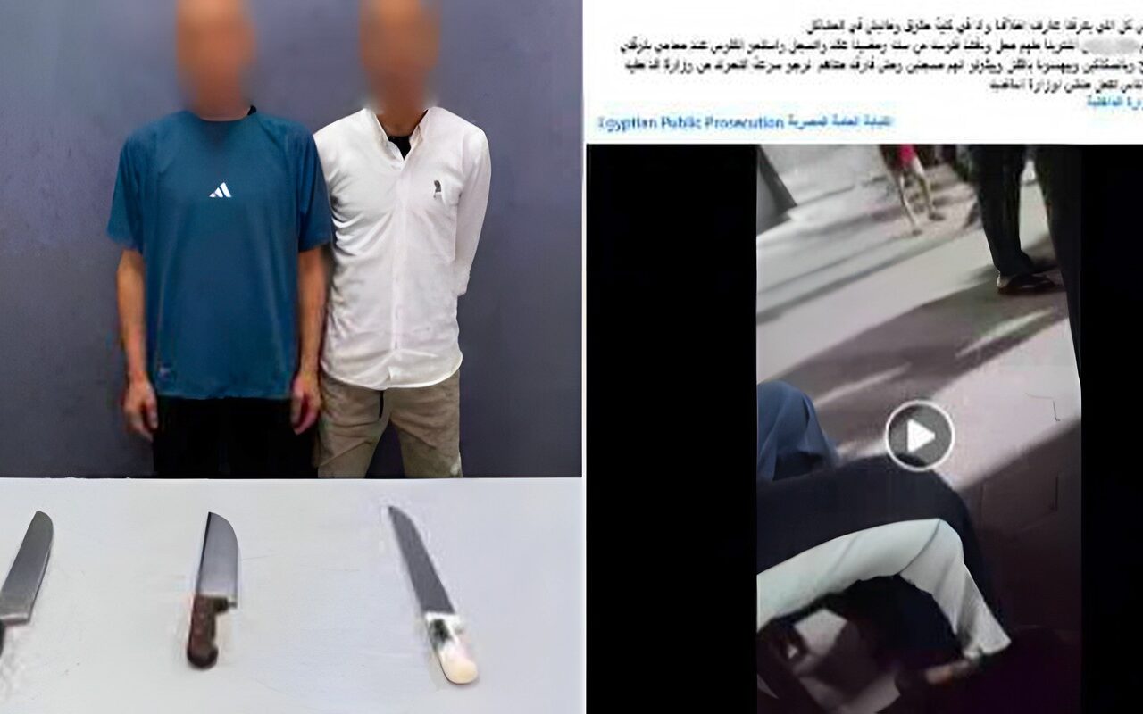 القبض على المتهمين بالتعدى على صاحب محل بأسلحة بيضاء بالقاهرة