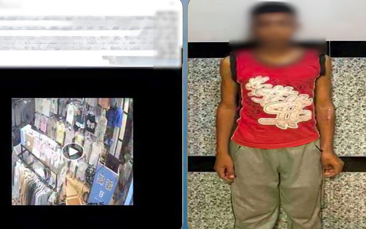 القبض على المتهم بسرقة مبلغ مالى من داخل محل بكفر الشيخ