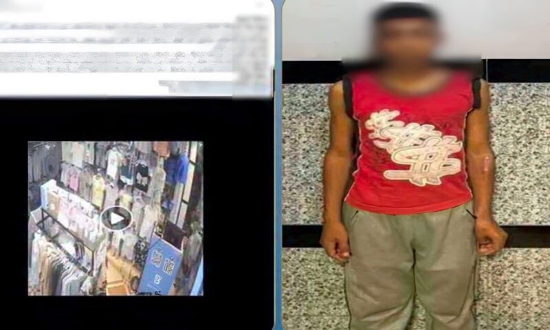 القبض على المتهم بسرقة مبلغ مالى من داخل محل بكفر الشيخ