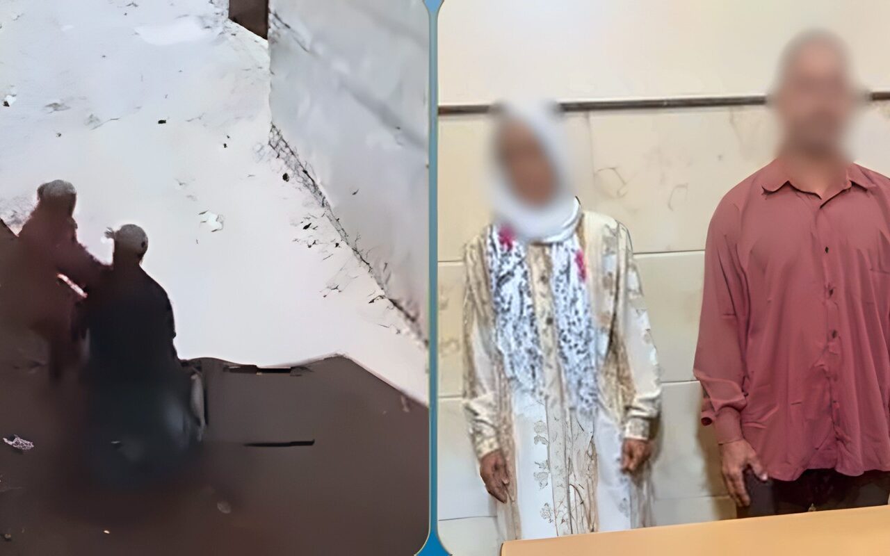 خناقة البحيرة.. القبض على رجل وسيدة تعديا على بعضهما بالضرب في الشارع