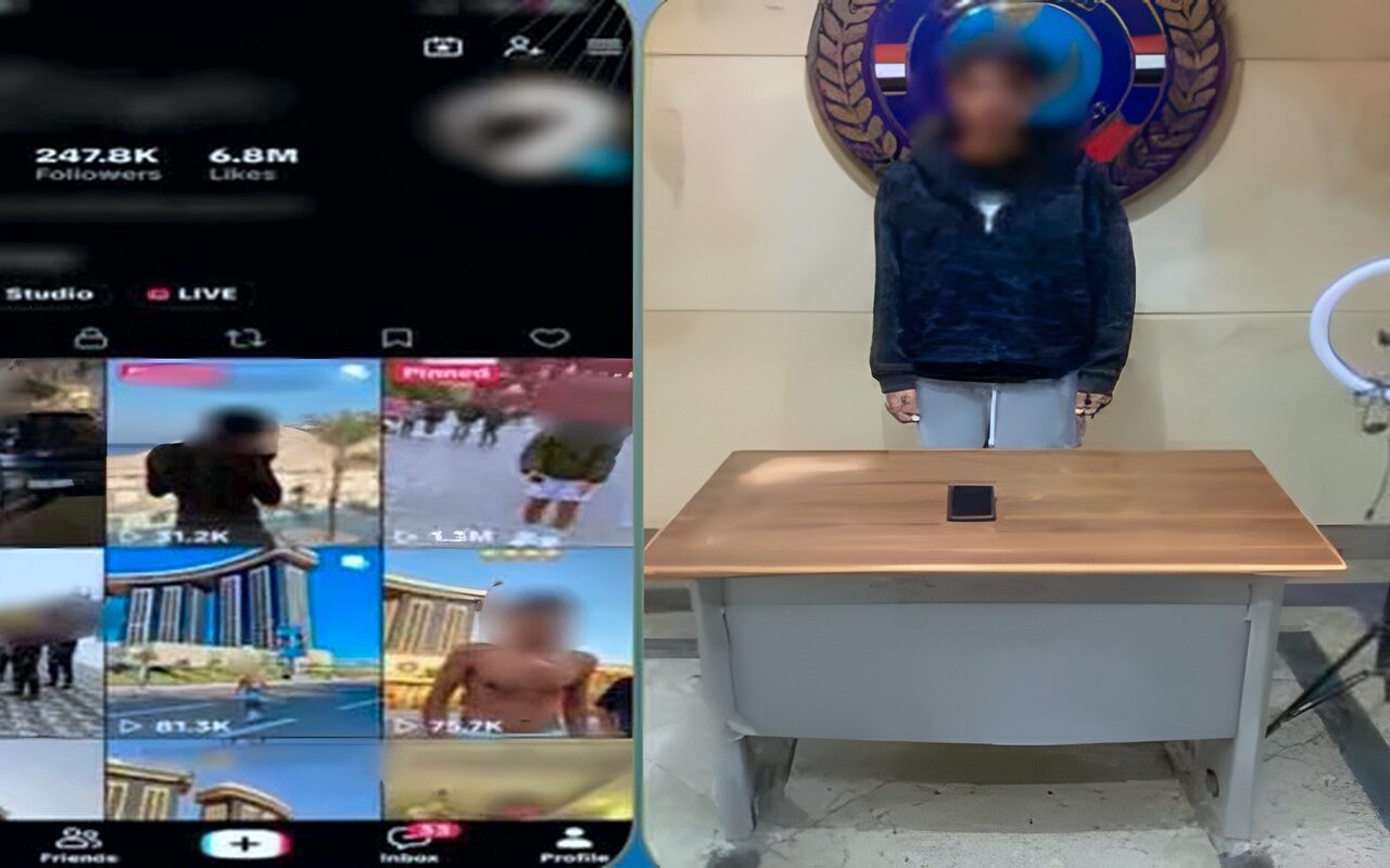القبض على صانع محتوى نشر فيديوهات خادشة بالتجمع