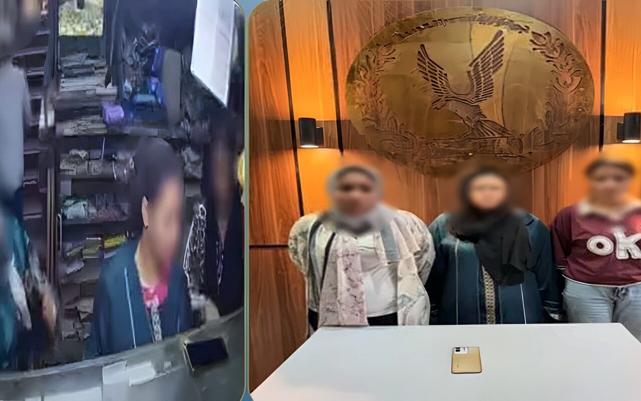 الكاميرا صورتهم .. ضبط 3 سيدات سرقوا هاتف محمول من داخل محل بالشرقية