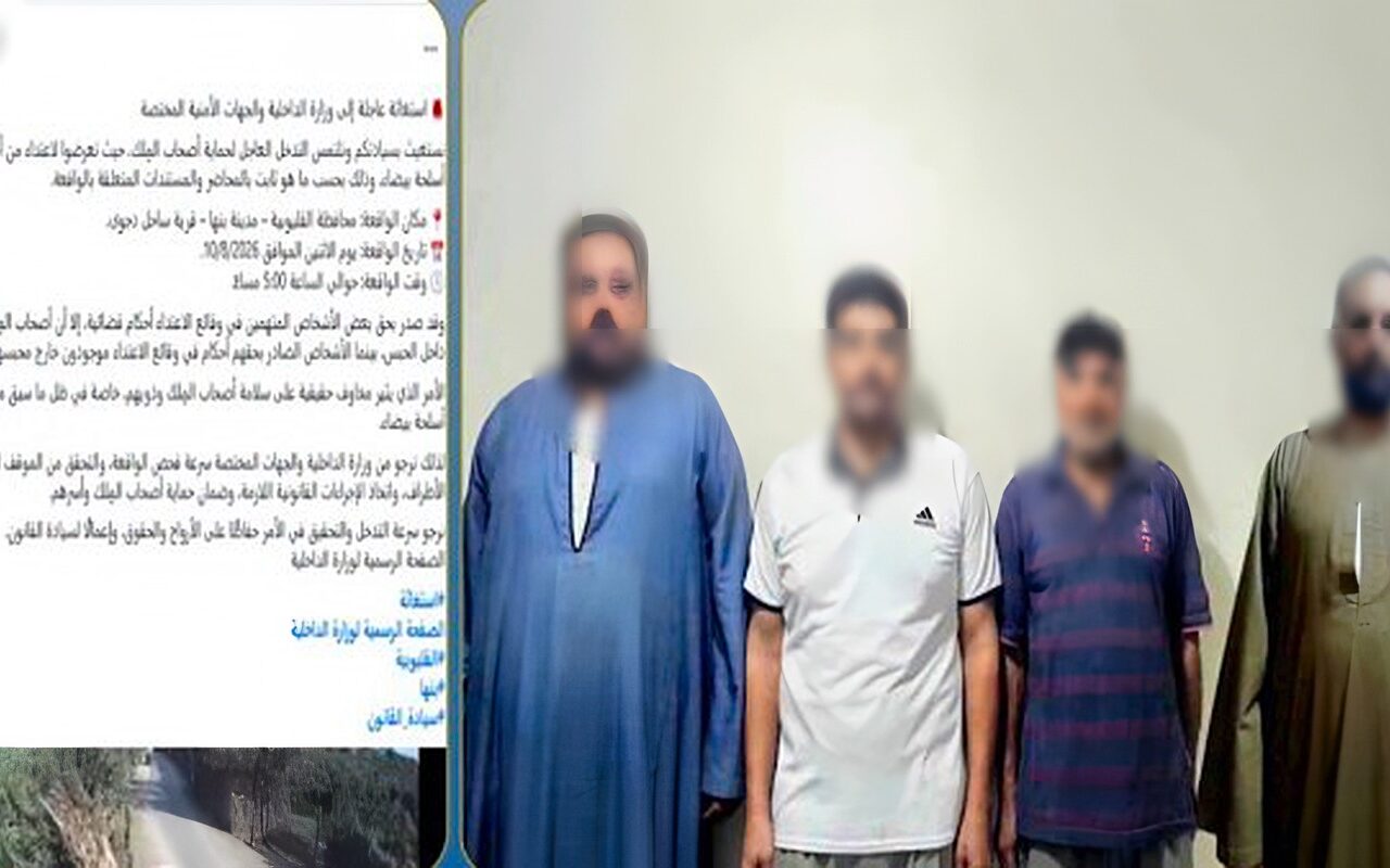 خلاف على قطعة أرض.. ضبط طرفي مشاجرة في القليوبية