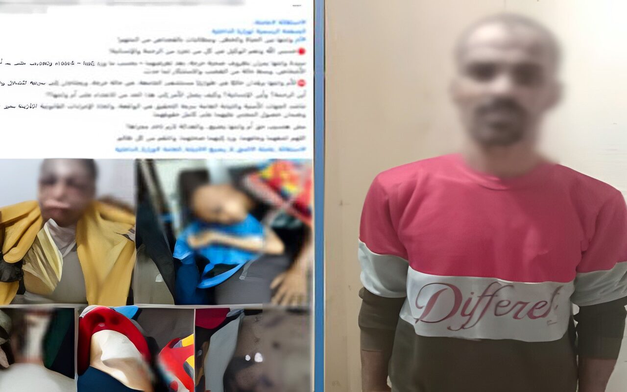 القبض على شخص تعدى على زوجته ونجله بالضرب في الغربية