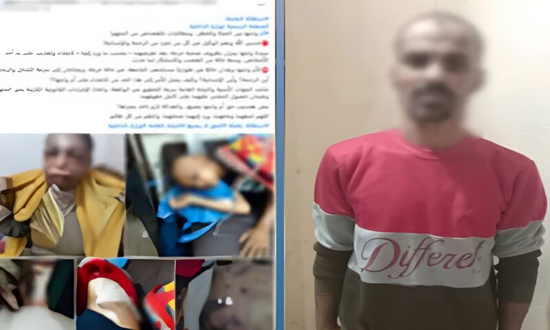 القبض على شخص تعدى على زوجته ونجله بالضرب في الغربية